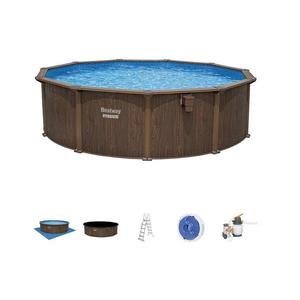 Bazen oceľový Hydrium 4, 9x1, 3 m doska 561CU vyobraziť