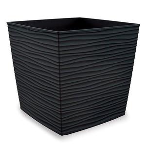 Kvetináč Aurora Cube 30x30x29 antracyt vyobraziť