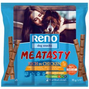 Reno Dog Snacks kura 55 g mäso palice vyobraziť