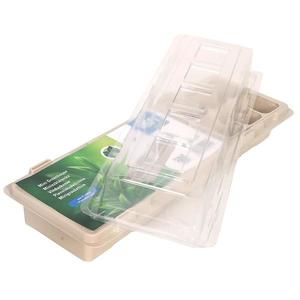 Mini skleník 47x16 18 kvetináč s krytom vyobraziť