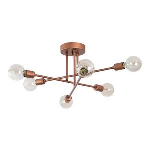 Stropné svietidlo v bronzovej farbe 64x64 cm Flower – Opviq lights vyobraziť