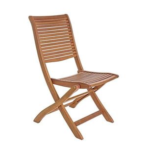 Drevená záhradná stolička v prírodnej farbe Noemi – Bizzotto vyobraziť