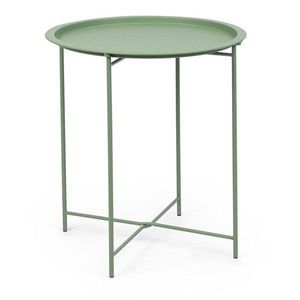 Oceľový okrúhly záhradný stolík ø 46 cm Austin – Bizzotto vyobraziť