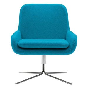 Tyrkysovomodré otočné kreslo Softline Coco Swivel vyobraziť