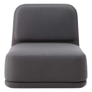 Tmavosivé kreslo Softline Standby Medium vyobraziť