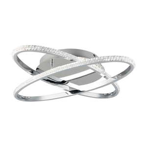 LED stropné svietidlo v striebornej farbe Lane – Reality vyobraziť