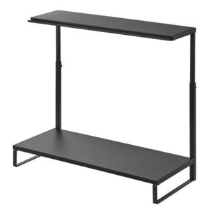 Čierny kovový stojan na monitor Tower – YAMAZAKI vyobraziť