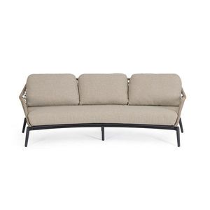 Svetlohnedá záhradná pohovka z masívu akácie Eulero – Bizzotto vyobraziť