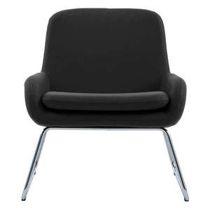 Antracitovosivé kreslo Softline Coco vyobraziť