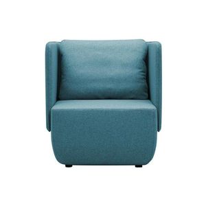 Tyrkysovomodré kreslo Softline Opera Low vyobraziť