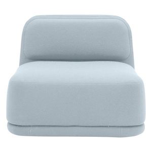 Svetlomodré kreslo Softline Standby Low vyobraziť