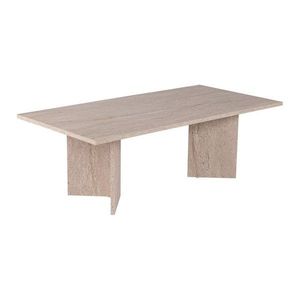 Béžový pololesklý konferenčný stolík 60x119 cm Sabin – Kalune Design vyobraziť