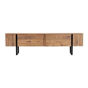 TV stolík v dekore borovice v prírodnej farbe 180x50x29, 5 cm Serenity – Kalune Design vyobraziť