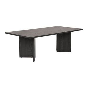 Čierny matný konferenčný stolík 60x119 cm Sabin – Kalune Design vyobraziť