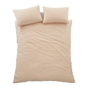 Oranžové obliečky na jednolôžko 135x200 cm Cotton Rich Woven Stripe – Pineapple Elephant vyobraziť