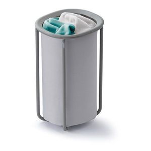 Svetlosivý látkový kôš na bielizeň 50 l Duo – Joseph Joseph vyobraziť