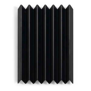 Čierny kovový nástenný vešiak 29 cm Sensu – Spinder Design vyobraziť