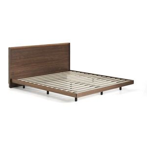 Hnedá dvojlôžková posteľ z brezového dreva s roštom 160x200 cm Norlen – Kave Home vyobraziť