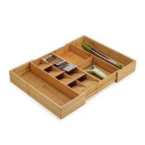 Nastaviteľný bambusový príborník do zásuvky v prírodnej farbe 32 x 40 cm DrawerStore Bamboo – Joseph Joseph vyobraziť