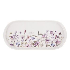 Biely/fialový servírovací porcelánový tanier Louka – Orion vyobraziť