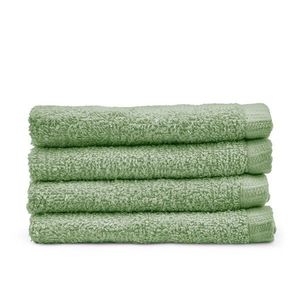 Zelené rýchloschnúce/froté bavlnené uteráky v súprave 4 ks 30x30 cm Quick Dry – Catherine Lansfield vyobraziť
