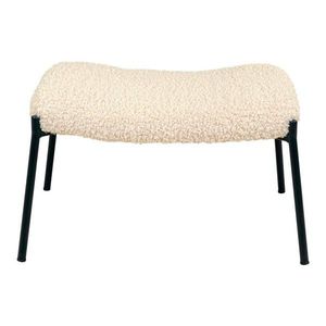 Krémovobiela podnožka z umelej kožušiny Glasgow – House Nordic vyobraziť