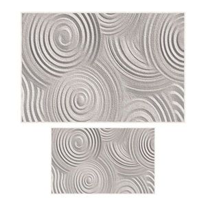 Svetlosivé kúpeľňové predložky v súprave 2 ks 60x100 cm – Foutastic vyobraziť