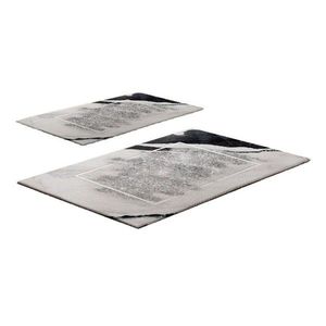 Sivobéžové kúpeľňové predložky v súprave 2 ks 60x100 cm CT – Foutastic vyobraziť