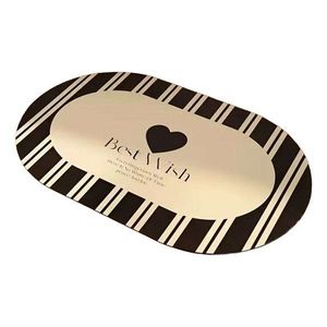 Čierna/krémovobiela kúpeľňová predložka 60x100 cm Best Wish – Foutastic vyobraziť