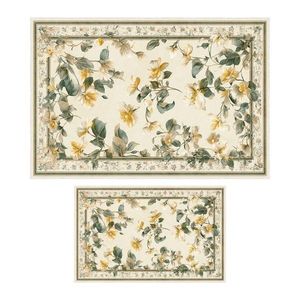 Béžové kúpeľňové predložky v súprave 2 ks 60x100 cm – Foutastic vyobraziť