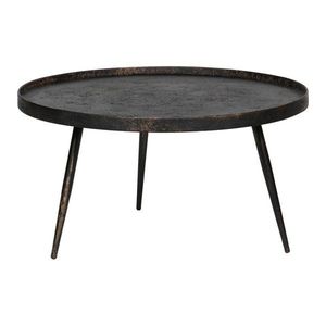 Čierny konferenčný stolík BePureHome Bounds, ø 76 cm vyobraziť