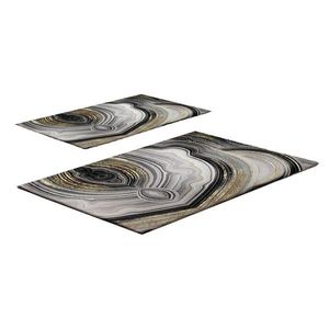 Sivé/v zlatej farbe kúpeľňové predložky v súprave 2 ks 60x100 cm CT – Foutastic vyobraziť