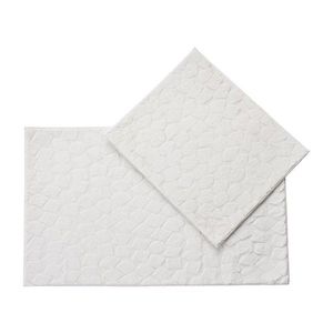 Krémovobiele kúpeľňové predložky v súprave 2 ks 60x100 cm Rabbit – Foutastic vyobraziť