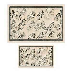 Béžové kúpeľňové predložky v súprave 2 ks 60x100 cm – Foutastic vyobraziť