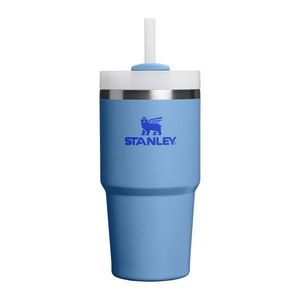 Modrá termoska so slamkou z nehrdzavejúcej ocele 600 ml Quencher H2.O FlowState™ Tumbler Blue Sky – Stanley vyobraziť