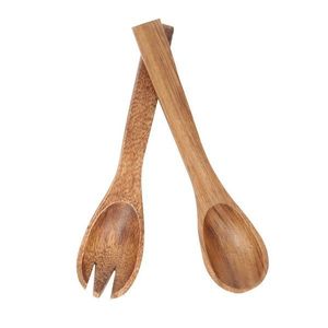 Šalátový príbor z akáciového dreva Premier Housewares Socorro vyobraziť
