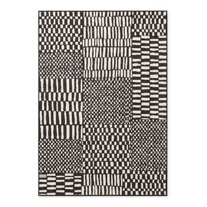 Čierny/krémovobiely vnútorný a vonkajší koberec 120x170 cm Haringey Barkham – Ted Baker vyobraziť