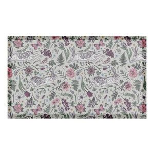 Rohožka z PVC 40x70 cm Hare Wildflowers – Artsy Doormats vyobraziť