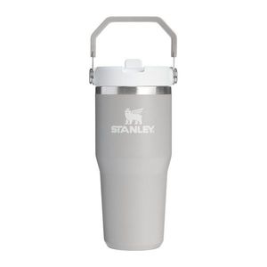 Svetlosivá termoska z nehrdzavejúcej ocele 410 ml IceFlow™ Flip Straw 2.0 Tumbler Ash – Stanley vyobraziť