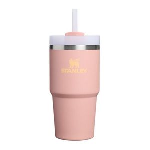 Broskyňová termoska so slamkou z nehrdzavejúcej ocele 600 ml Quencher H2.O FlowState™ Tumble Peach Rose – Stanley vyobraziť