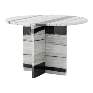 Okrúhly mramorový stolík vyobraziť