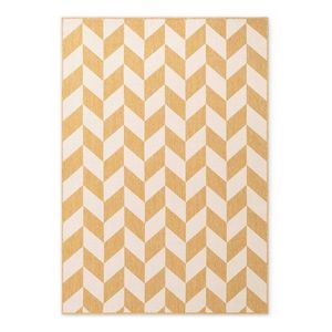 Okrovožltý/krémovobiely vnútorný a vonkajší koberec 160x230 cm Haringey Terrick – Ted Baker vyobraziť