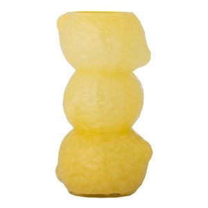 Žltá sklenená váza (výška 27 cm) Limone – Bloomingville vyobraziť