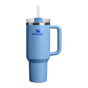 Modrá termoska so slamkou z nehrdzavejúcej ocele 1, 18 l Quencher H2.O FlowState™ Tumbler Blue Sky – Stanley vyobraziť