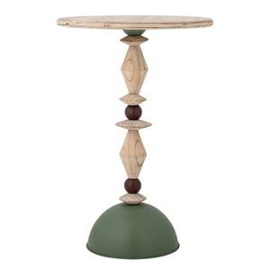 Okrúhly odkladací stolík z jedlového dreva ø 40 cm Mannelli – Bloomingville vyobraziť