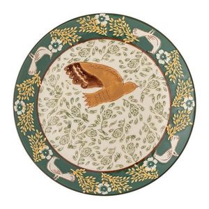 Zelený dezertný kameninový tanier ø 16 cm Hezha – Bloomingville vyobraziť