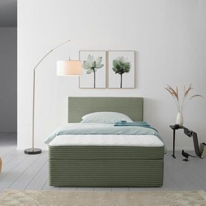 MID.YOU AMERICKÁ POSTEĽ, 140/200 cm, zelená vyobraziť