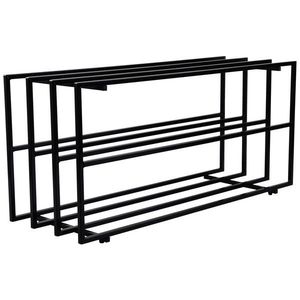 Xora REGÁL NA TOPÁNKY, čierna, 92, 5/43/31 cm vyobraziť