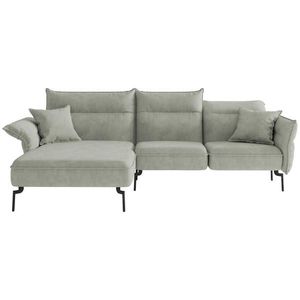 Livetastic ROHOVÁ SEDAČKA, textil, svetlosivá vyobraziť