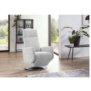 Sit & More RELAXAČNÉ KRESLO, textil, svetlosivá vyobraziť